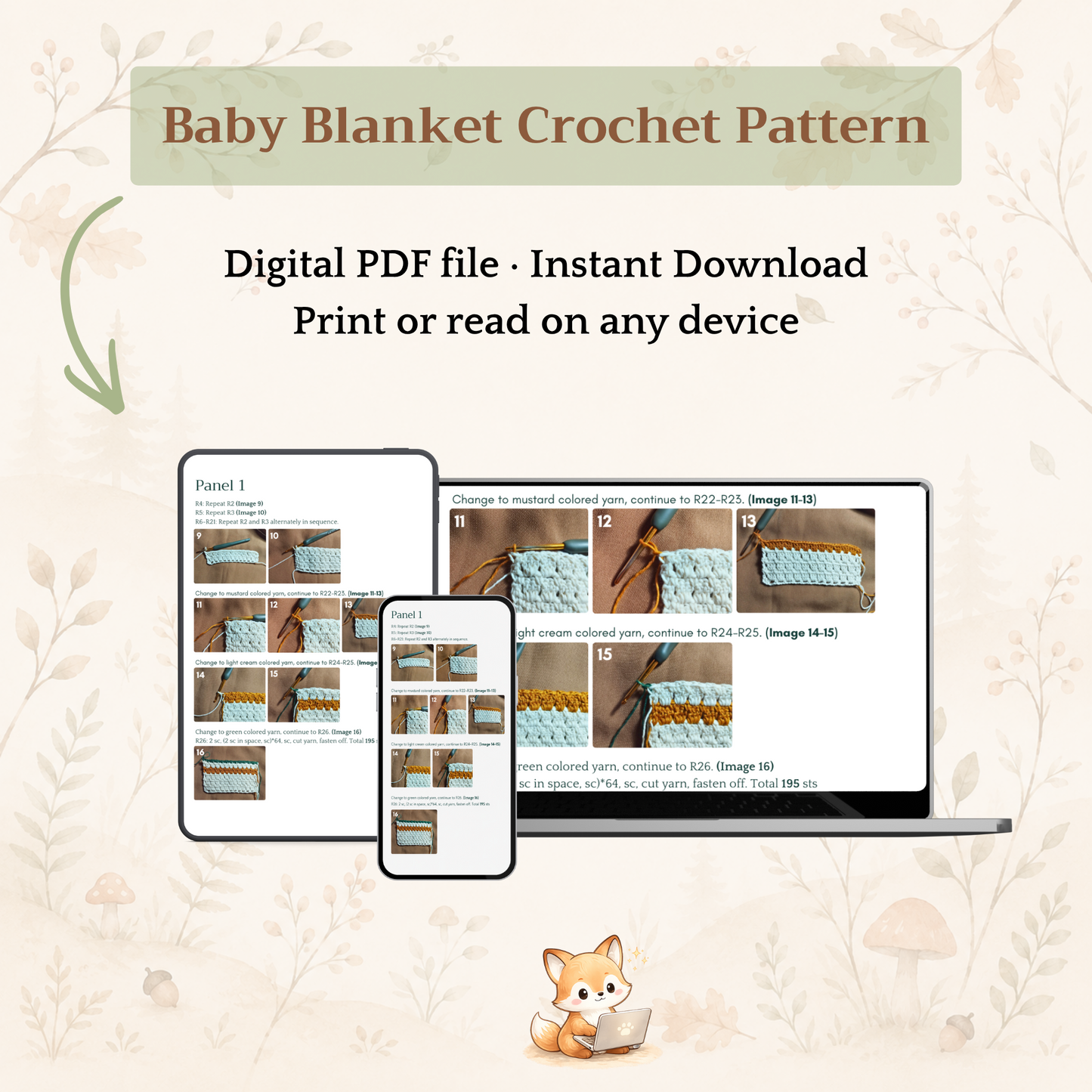 Baby Blanket Mega Bundle Crochet Patterns