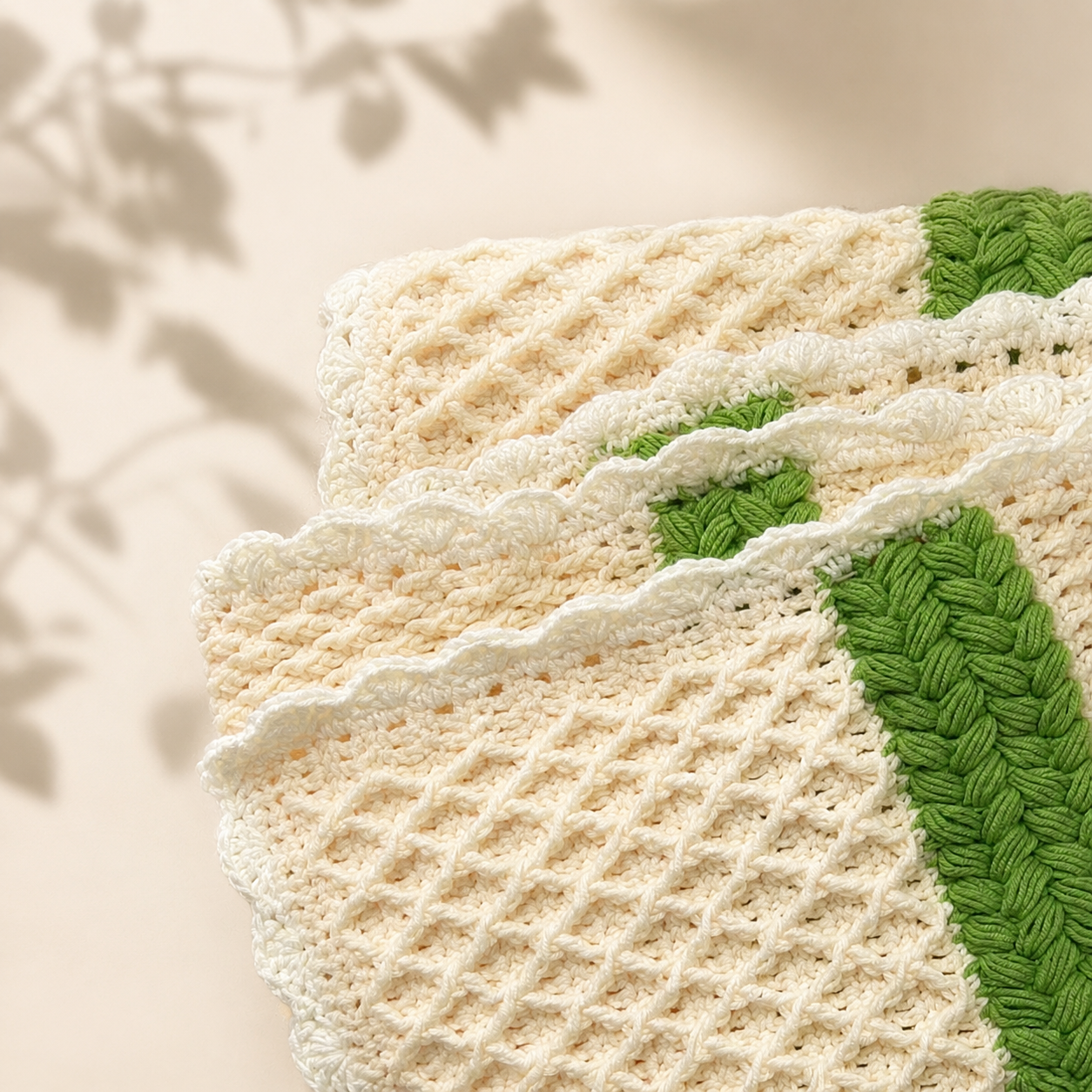 Wild Rye Baby Blanket Crochet Pattern