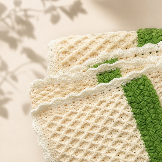 Wild Rye Baby Blanket Crochet Pattern