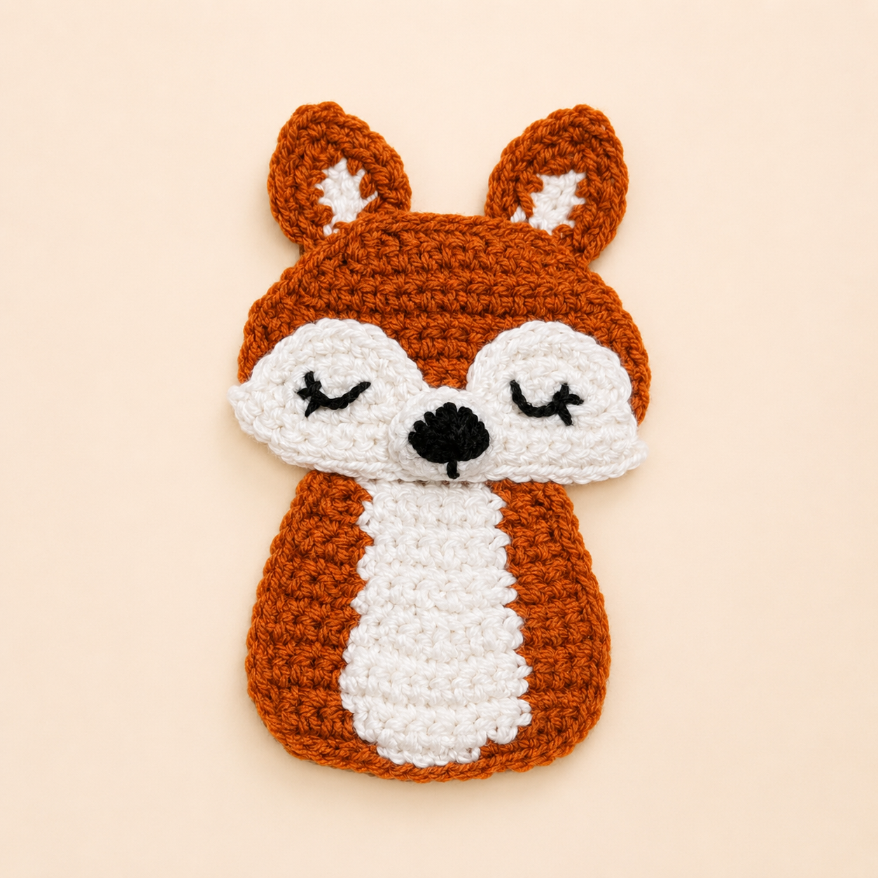 Fifi the Fox Appliqué Crochet Pattern