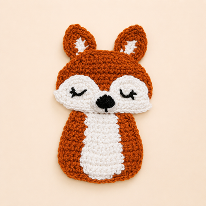 Fifi the Fox Appliqué Crochet Pattern