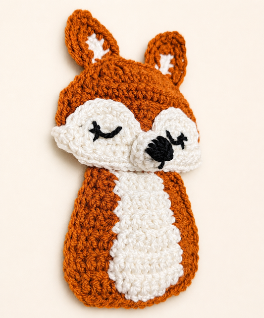 Fifi the Fox Appliqué Crochet Pattern