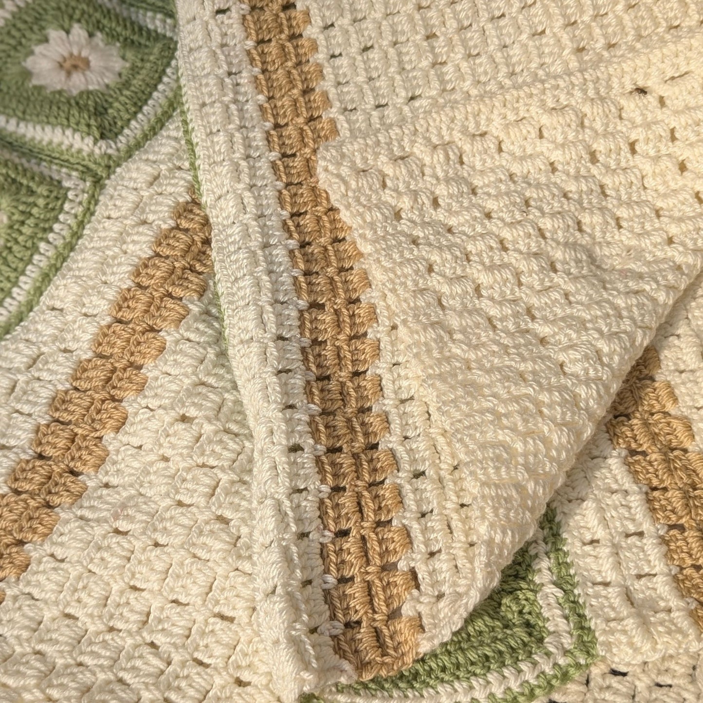 Meadow Baby Blanket Crochet Pattern