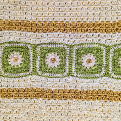 Meadow Baby Blanket Crochet Pattern