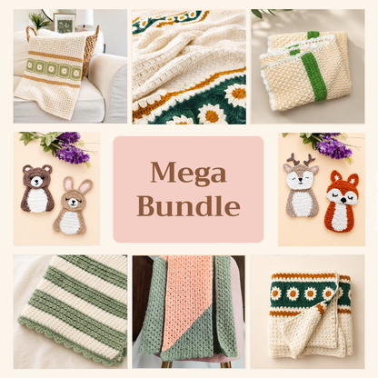Baby Blanket Mega Bundle Crochet Patterns
