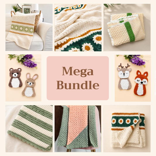 Baby Blanket Mega Bundle Crochet Patterns