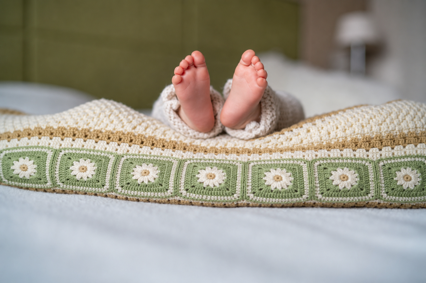 Meadow Baby Blanket Crochet Pattern