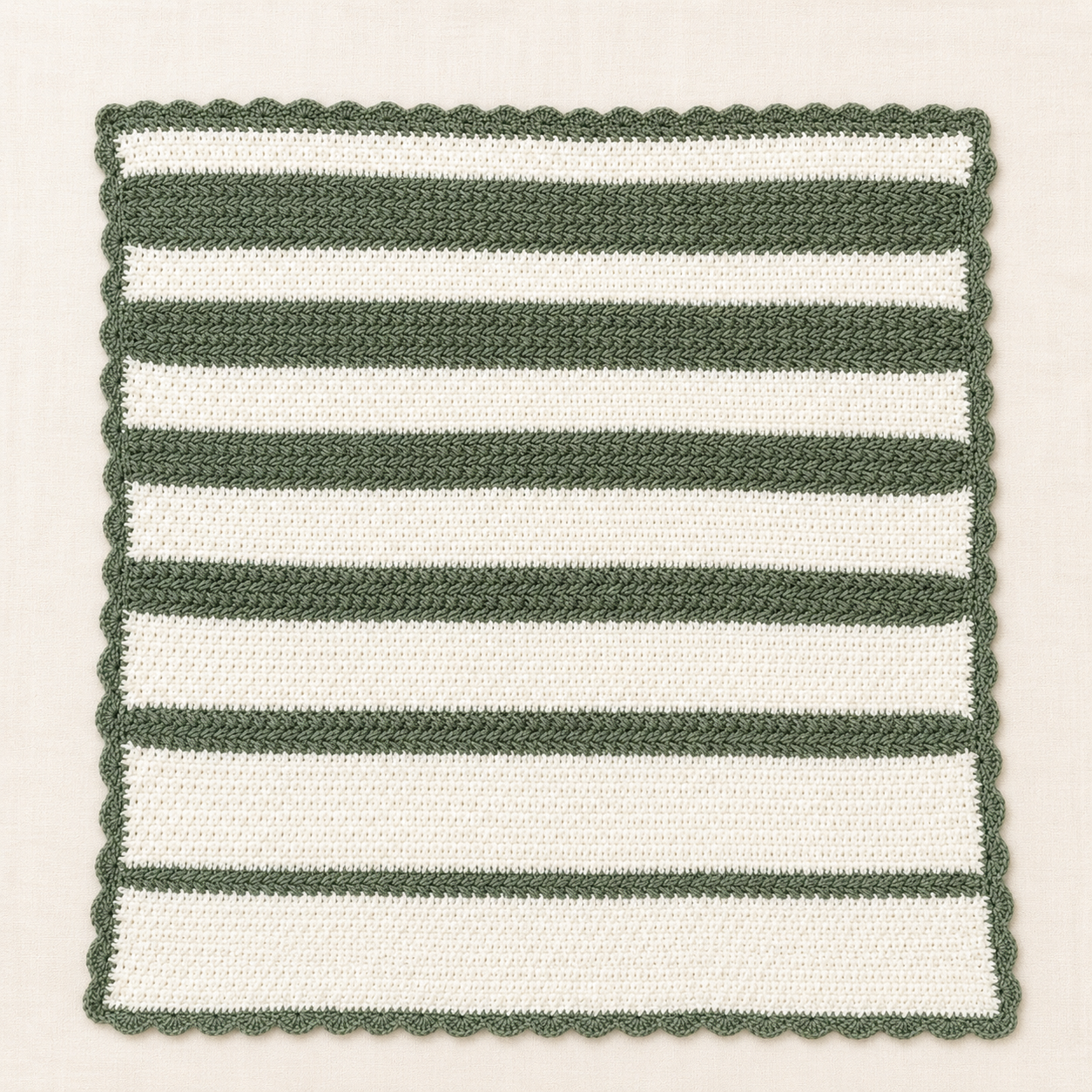 Clover Baby Blanket Crochet Pattern