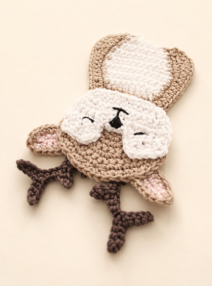 Dina the Deer Appliqué Crochet Pattern
