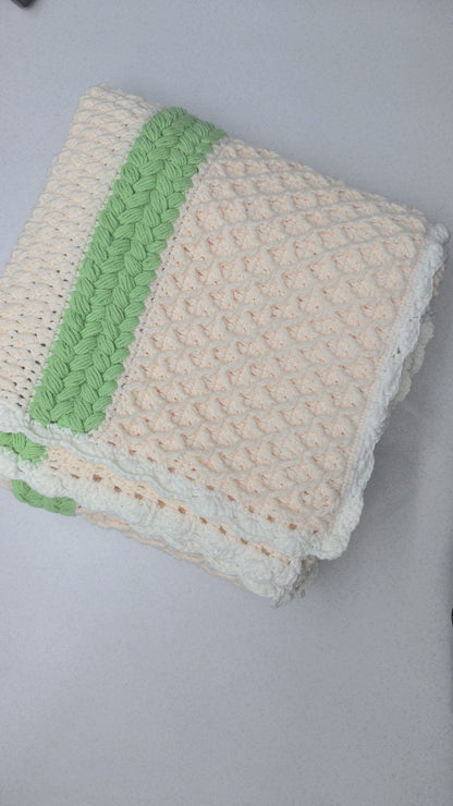 Wild Rye Baby Blanket Crochet Pattern